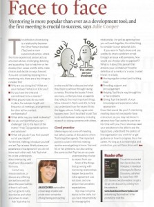 Business Executive Mentoring article